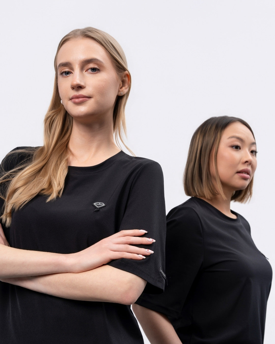 Bluza medyczna BASIC damska czarna