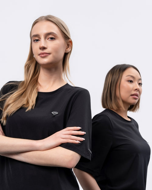 Bluza medyczna BASIC damska czarna