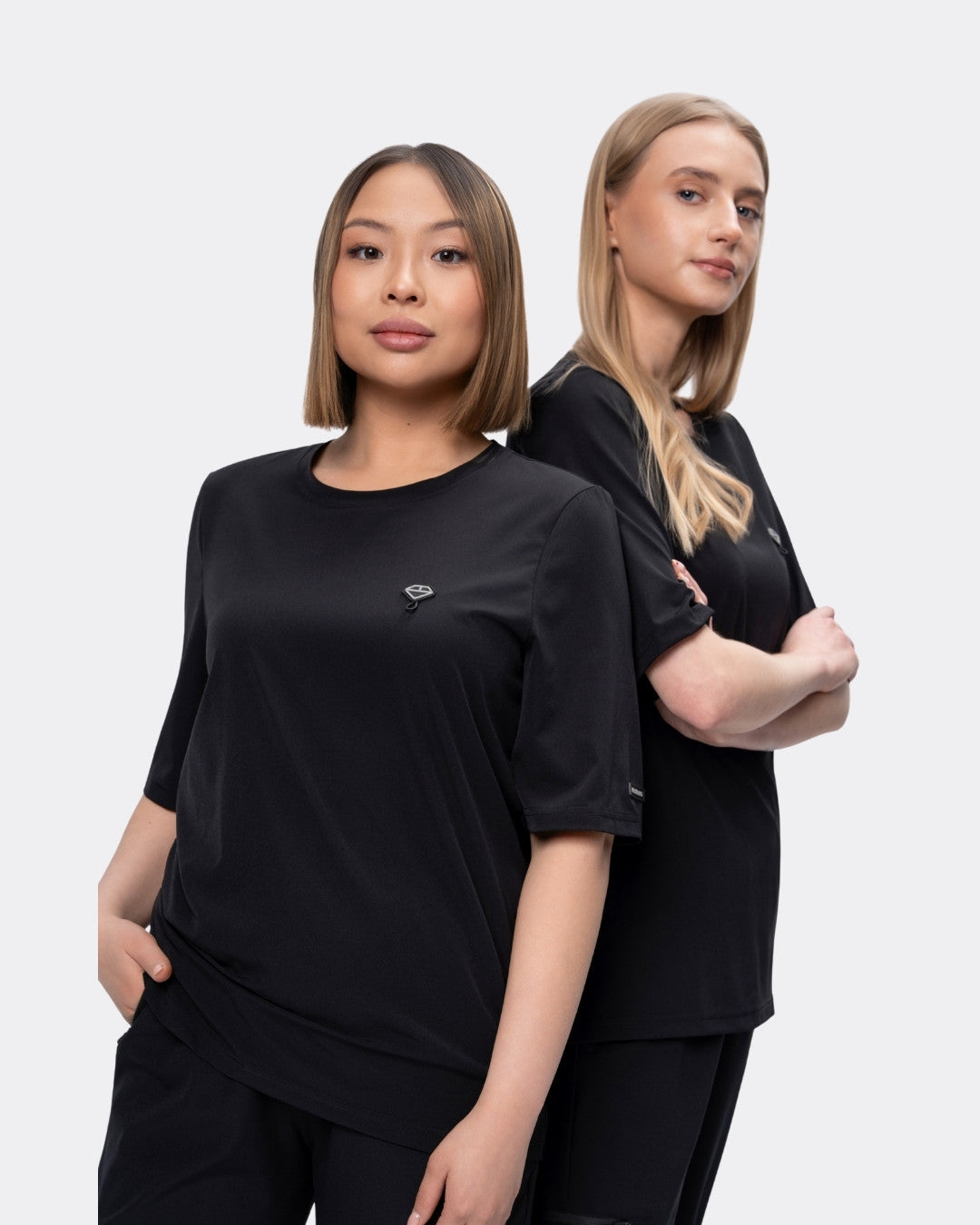 Bluza medyczna BASIC damska czarna