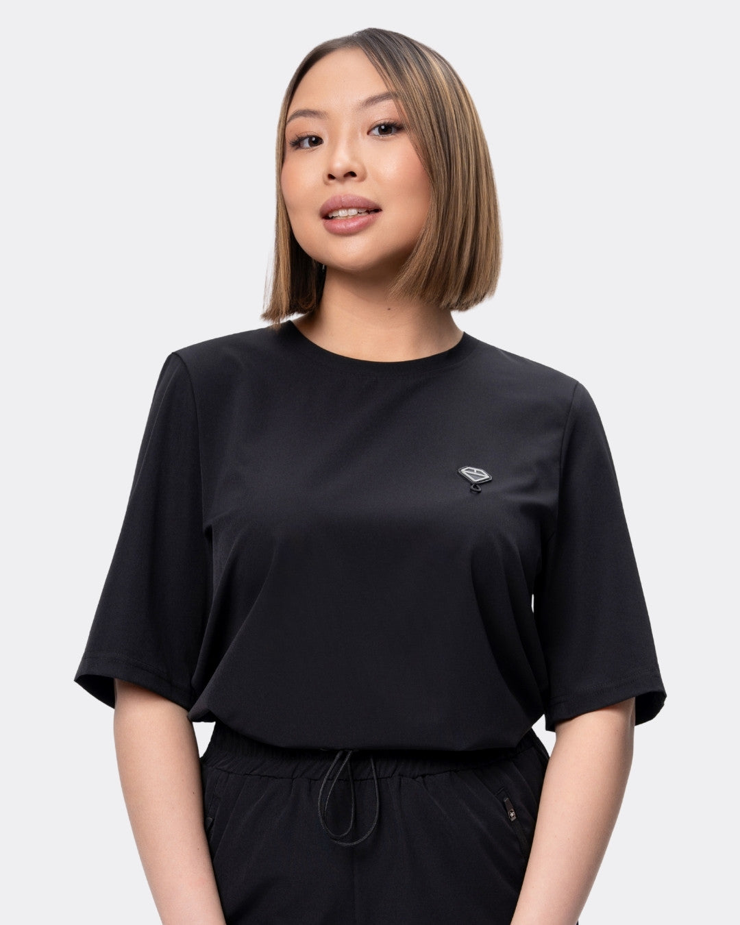 Bluza medyczna BASIC damska czarna