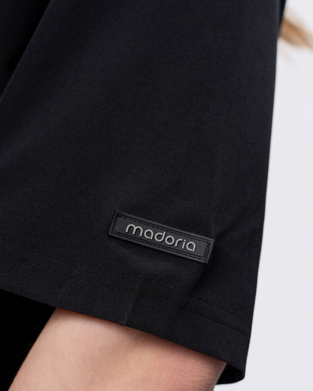 Bluza medyczna BASIC damska czarna rękaw