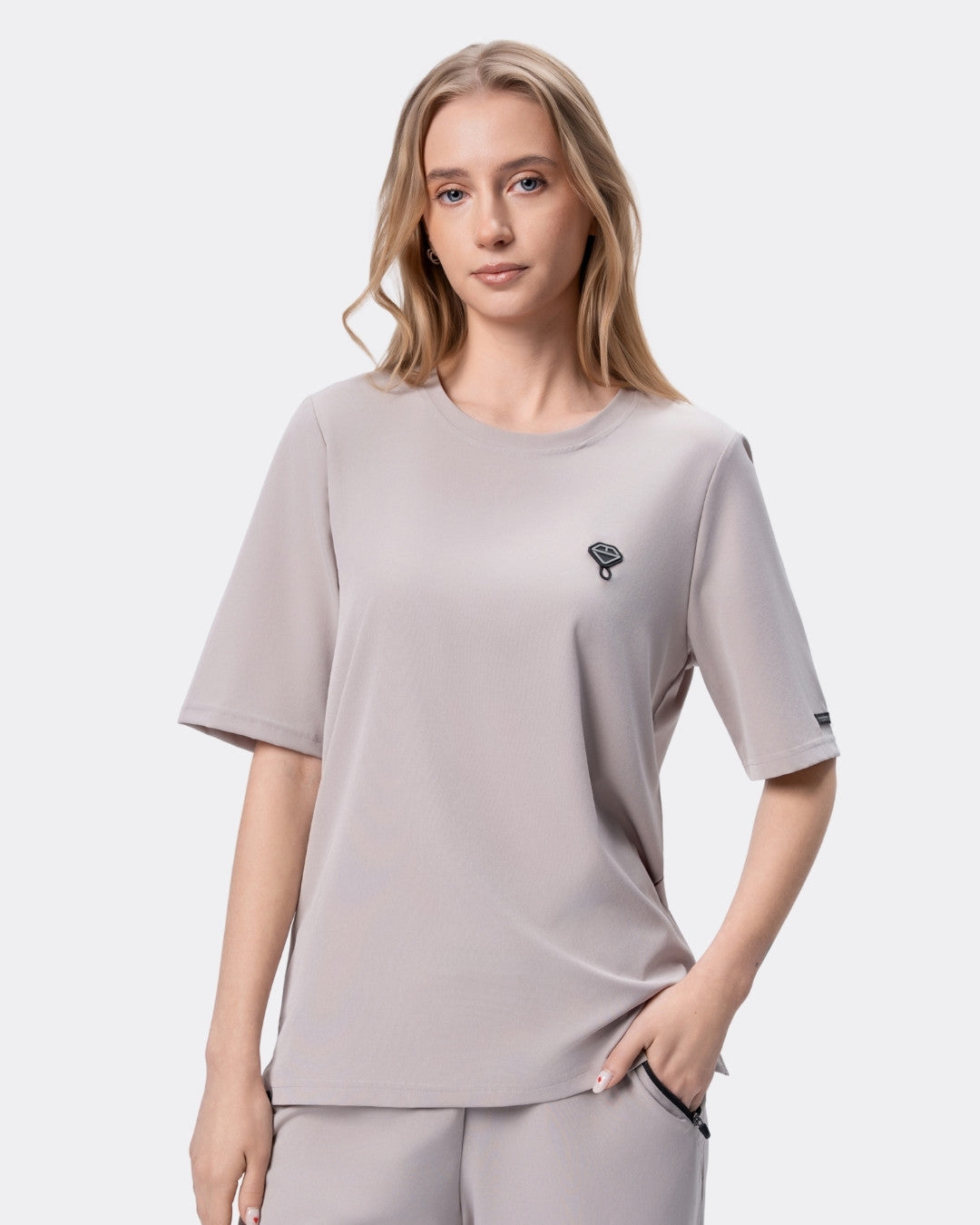 Bluza medyczna BASIC damska szara