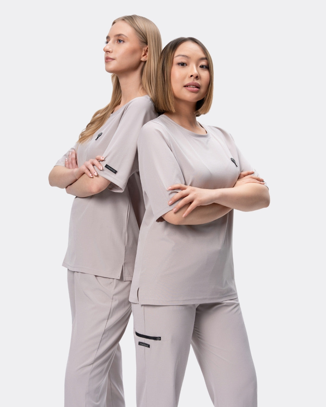 Bluza medyczna BASIC damska szara