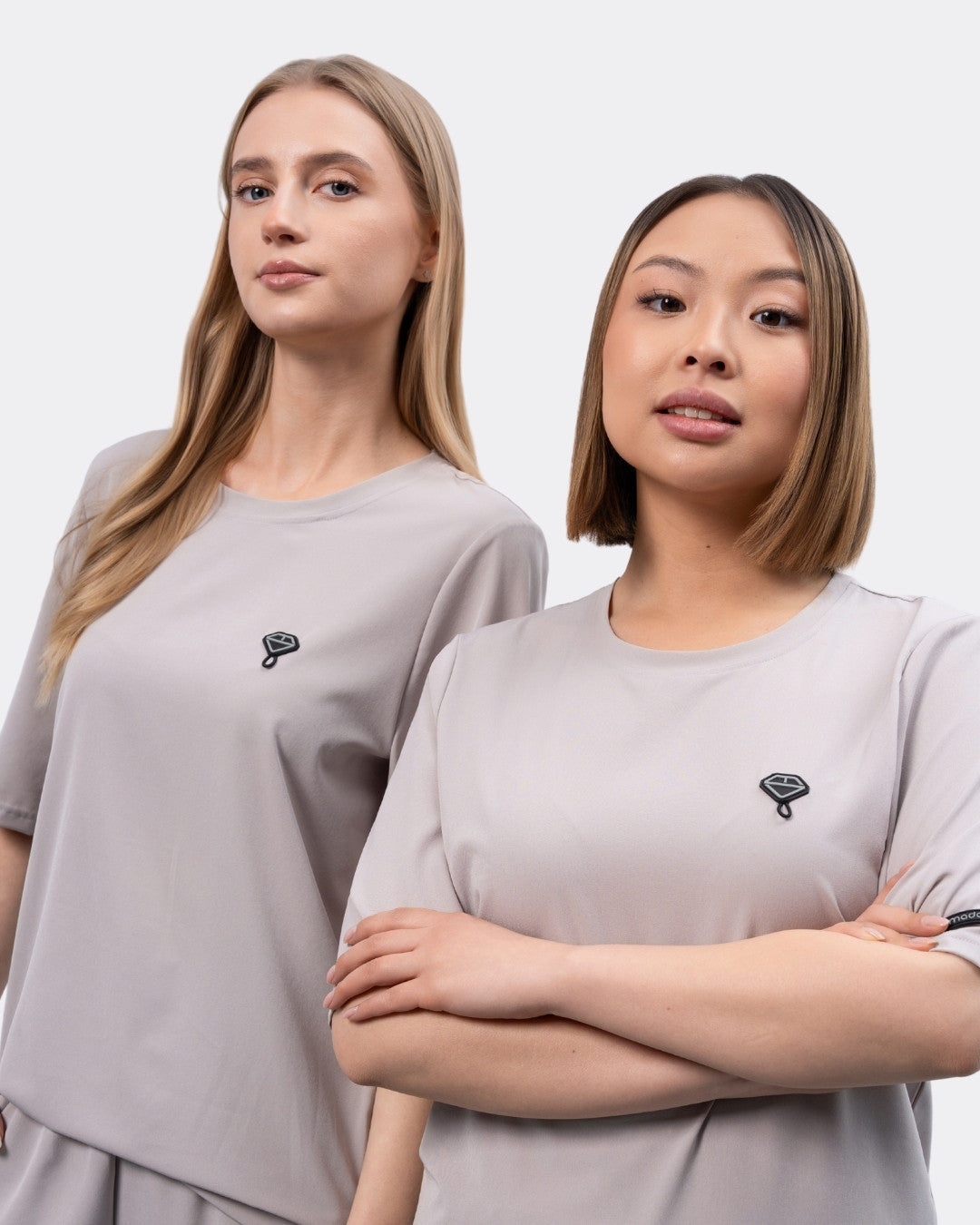 Bluza medyczna BASIC damska szara
