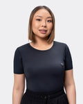 Bluza medyczna SLIM damska czarna